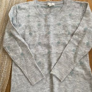 H&M polka dot sweater